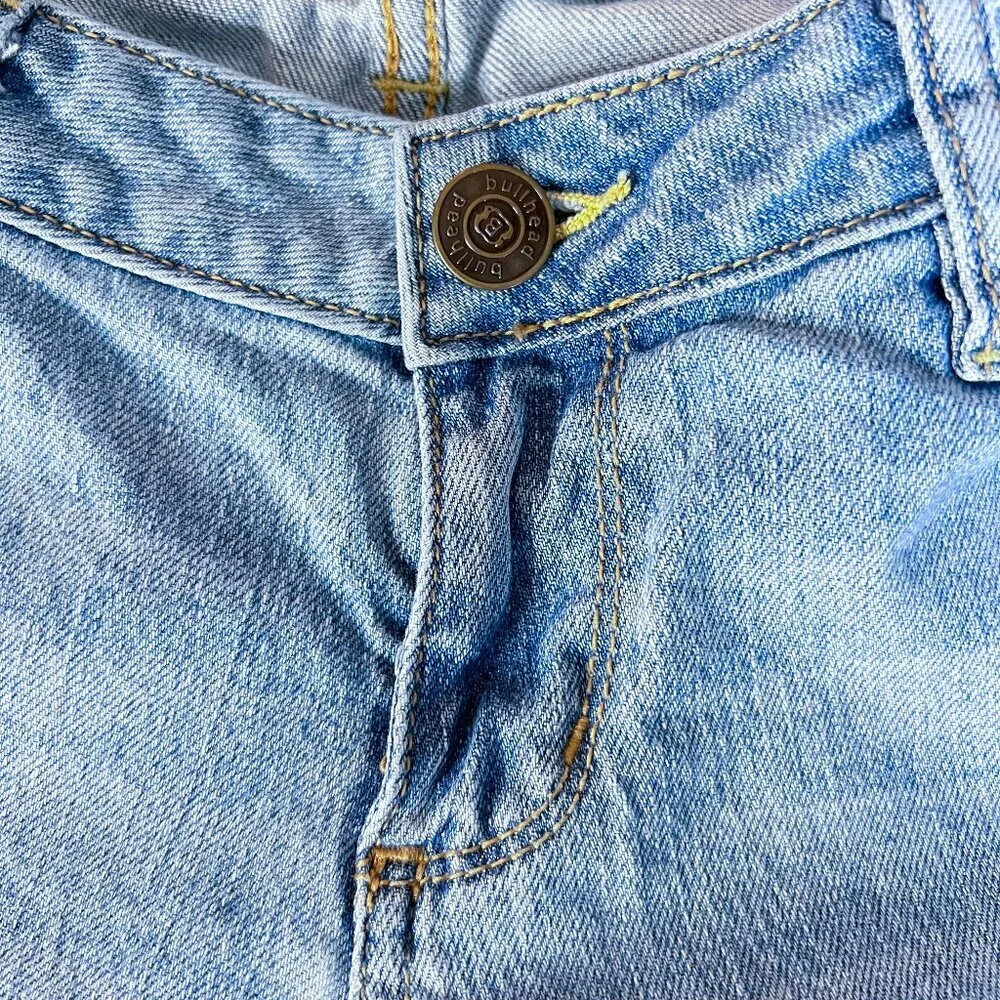 Women's B by Bullhead Pac Sun Jeans | Skinny Flare | Light Wash | Size 7 - Picture 9 of 14